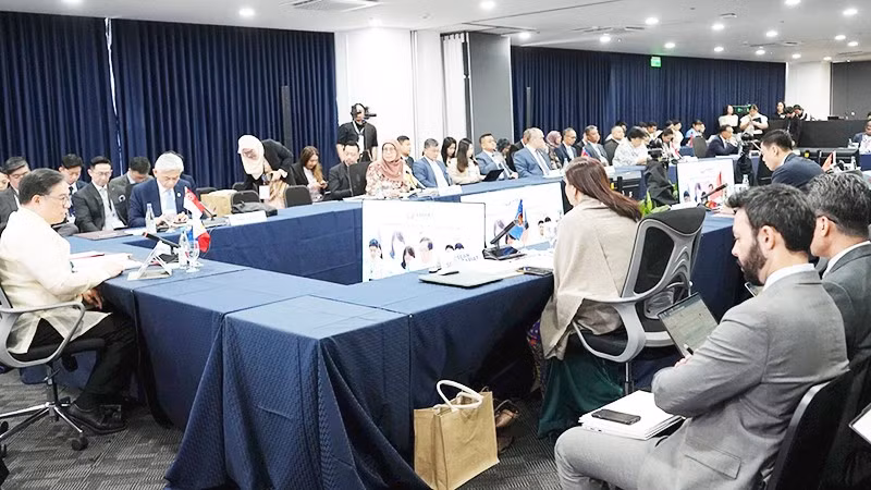 Cuộc họp của các quan chức AFMGM tại Manila. Ảnh: ASEAN