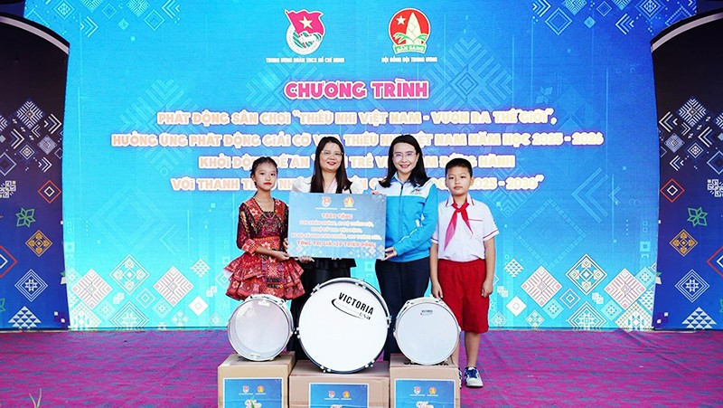 Sân chơi “Thiếu nhi Việt Nam - Vươn ra thế giới” năm 2025