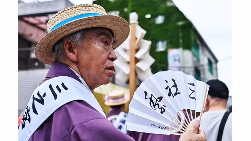 Nhật Bản đang trải qua đợt nắng nóng kỷ lục. Ảnh: AFP