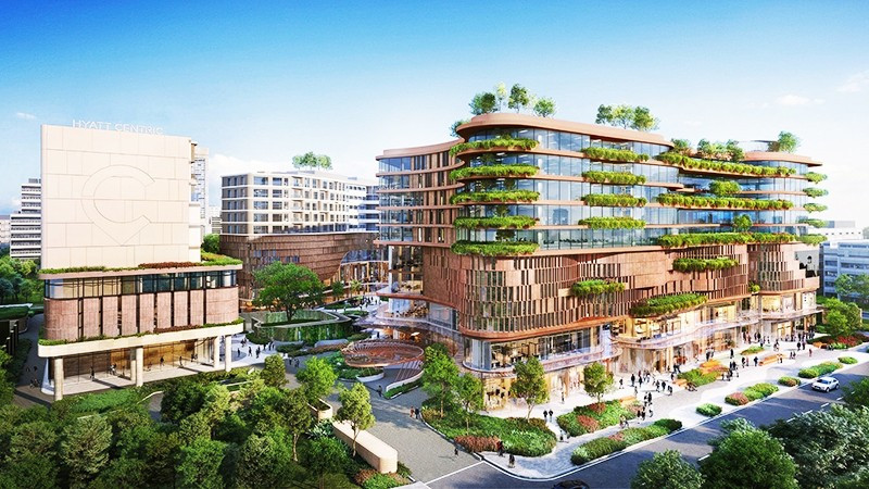 Khu phức hợp Tiến Bộ Plaza (175 Nguyễn Thái Học, Hà Nội) dự kiến sẽ là một khu văn phòng hạng A tiêu chuẩn tại trung tâm.