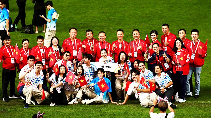 Đoàn Việt Nam xếp hạng 3 toàn đoàn, với 87 Huy chương vàng, 81 Huy chương bạc và 110 Huy chương đồng.