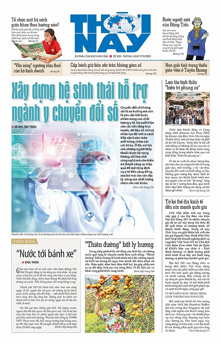 Đón đọc Thời Nay số 1653, phát hành thứ hai ngày 17/11