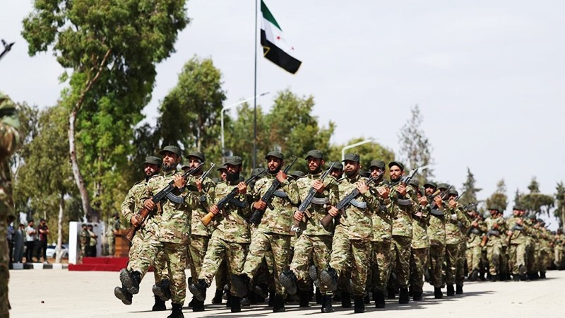 Lực lượng an ninh nội địa Syria. Ảnh: GETTYIMAGES