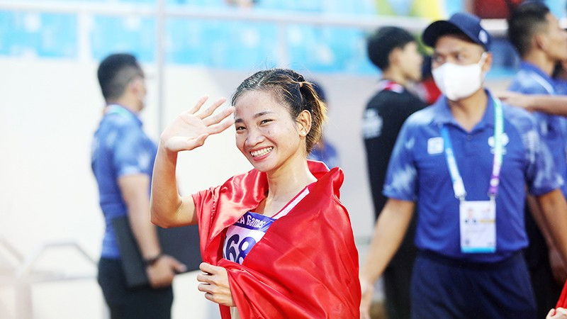 VĐV Nguyễn Thị Oanh là một trong những biểu tượng về ý chí và nghị lực bền bỉ của thể thao Việt Nam. Ảnh: KHIẾU MINH