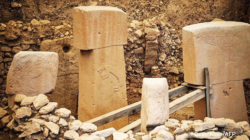 Lộ thiên di tích đá có niên đại 11.000 năm