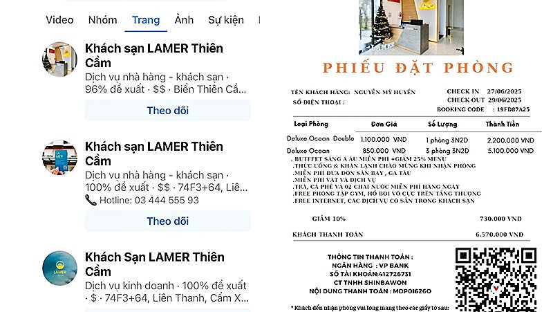 Các đối tượng sẵn sàng mua, thuê nhiều page, thậm chí dùng số tài khoản công ty để lừa đảo.