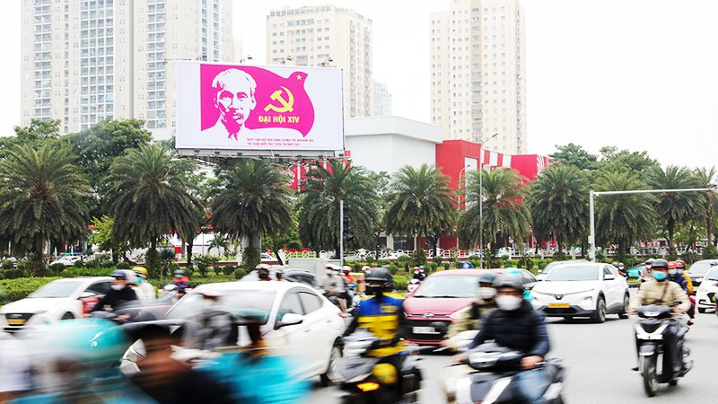 Đại hội XIV của Đảng tạo động lực, niềm tin để toàn Đảng, toàn dân, toàn quân chung sức, đồng lòng hiện thực hóa các mục tiêu đã đề ra. Ảnh: ANH QUÂN