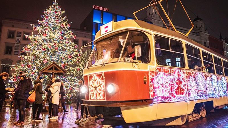 Lung linh chuyến tàu Giáng sinh