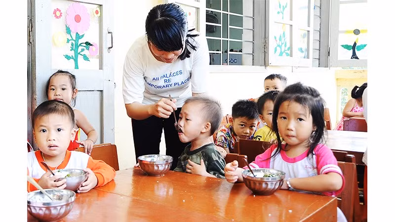 Các trường học phải công khai nguồn gốc thực phẩm để phụ huynh và xã hội cùng giám sát. 