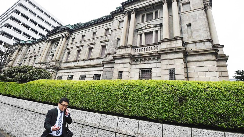 Trụ sở BOJ tại Thủ đô Tokyo. Ảnh: AP