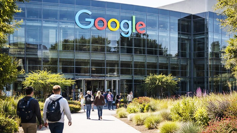 Trụ sở của Google tại Mỹ. Ảnh: AP