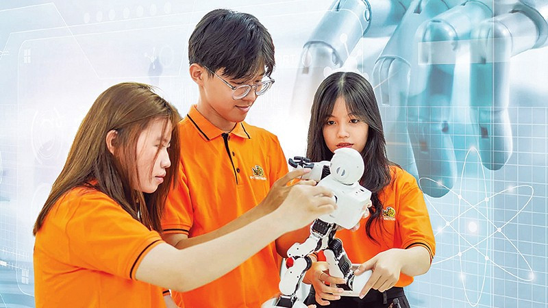 Nhiều trường bổ sung các chương trình liên quan đến trí tuệ nhân tạo, khoa học dữ liệu. Ảnh: TRƯỜNG ĐẠI HỌC FPT