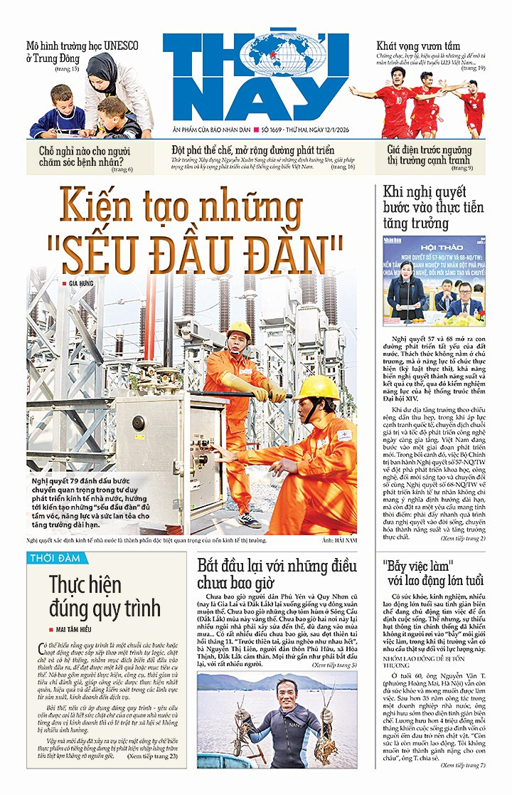 Đón đọc Thời Nay số 1669, phát hành thứ hai, ngày 12/1