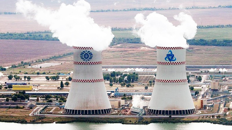 Một tổ hợp nhà máy điện hạt nhân của Nga. Ảnh: GETTY IMAGES 