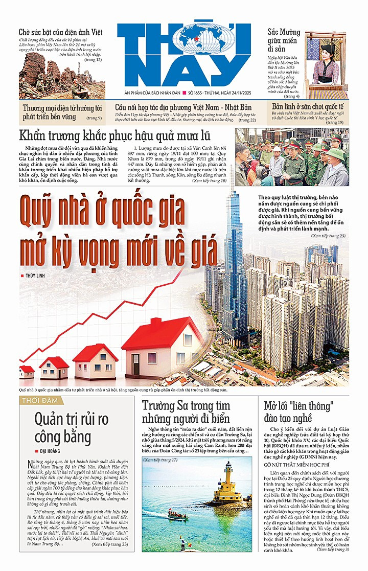 Đón đọc Thời Nay số 1655, phát hành thứ hai, ngày 24/11