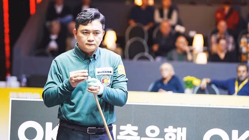 Cơ thủ Trần Thanh Lực.