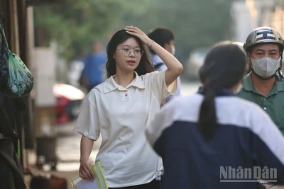 Thí sinh tại Kỳ thi tốt nghiệp THPT năm 2025 (Ảnh: ĐẠI THẮNG)
