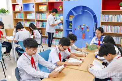 Học sinh Việt Nam (Ảnh: ĐẠI THẮNG)