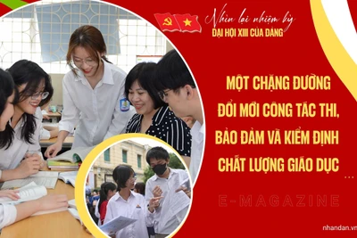 Một chặng đường đổi mới công tác thi, bảo đảm và kiểm định chất lượng giáo dục
