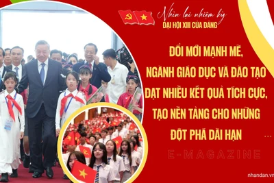 Đổi mới mạnh mẽ, ngành giáo dục và đào tạo đạt nhiều kết quả tích cực, tạo nền tảng cho những đột phá dài hạn