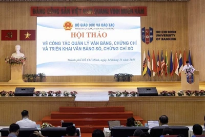 Bộ Giáo dục và Đào tạo tổ chức Hội thảo về công tác quản lý văn bằng, chứng chỉ và triển khai văn bằng số, chứng chỉ số