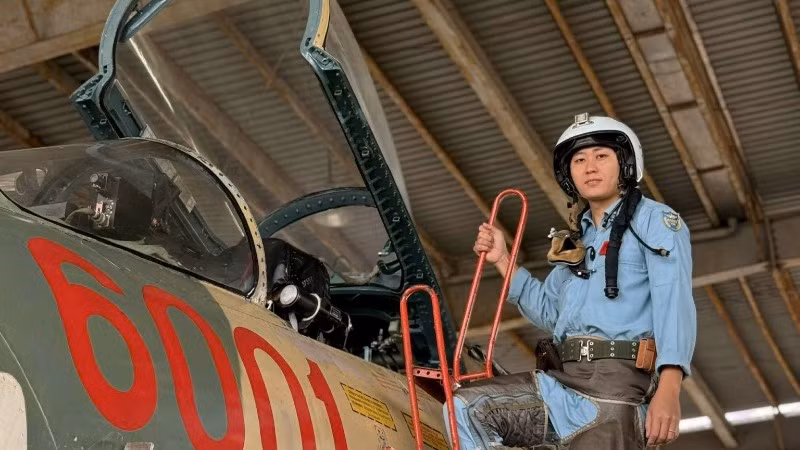 Đại úy Nguyễn Việt Khu đã sẵn sàng cho lần đầu trực Tết.