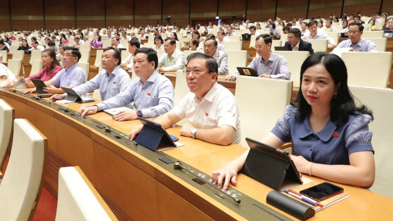 Quốc hội biểu quyết thông qua Luật sửa đổi, bổ sung một số điều của Luật Giáo dục.