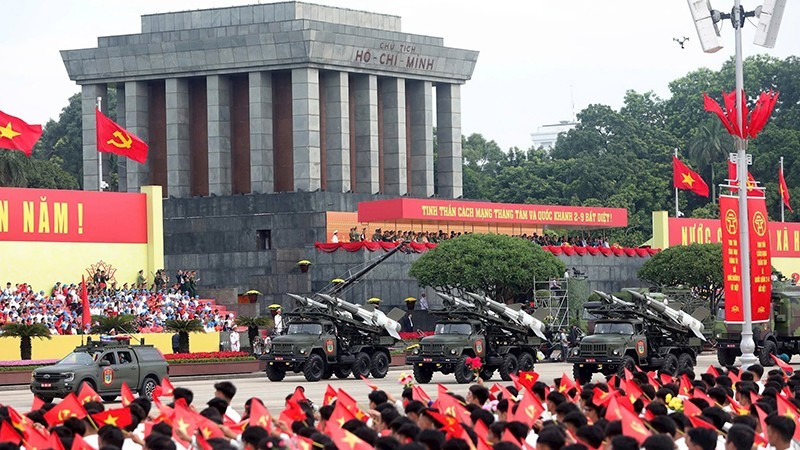 Lễ diễu binh, diễu hành kỷ niệm 80 năm Cách mạng Tháng Tám thành công và Quốc khánh 2/9. Ảnh trong bài | Thành Đạt