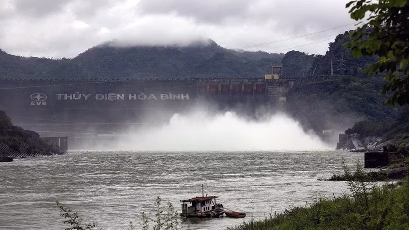 Thủy điện Hòa Bình - một trong những đơn vị cáng đáng trọng trách bảo đảm an ninh năng lượng quốc gia. (Ảnh TTXVN)