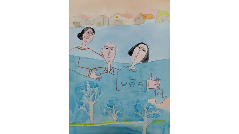 Minh họa VĂN HỌC