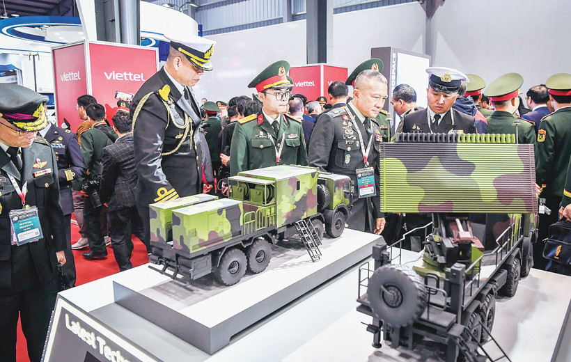 Trong năm 2025, lần đầu tiên Viettel thử nghiệm thành công và đưa vào sản xuất hàng loạt nhiều loại vũ khí chiến lược công nghệ cao. Ảnh | THÀNH ĐẠT
