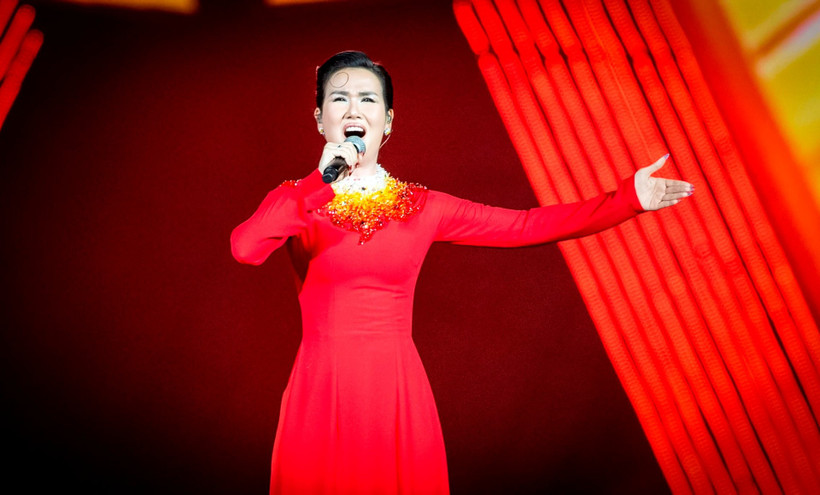 Ca sĩ Võ Hạ Trâm sẽ tham gia biểu diễn trong chương trình. (Ảnh Thành Đạt)