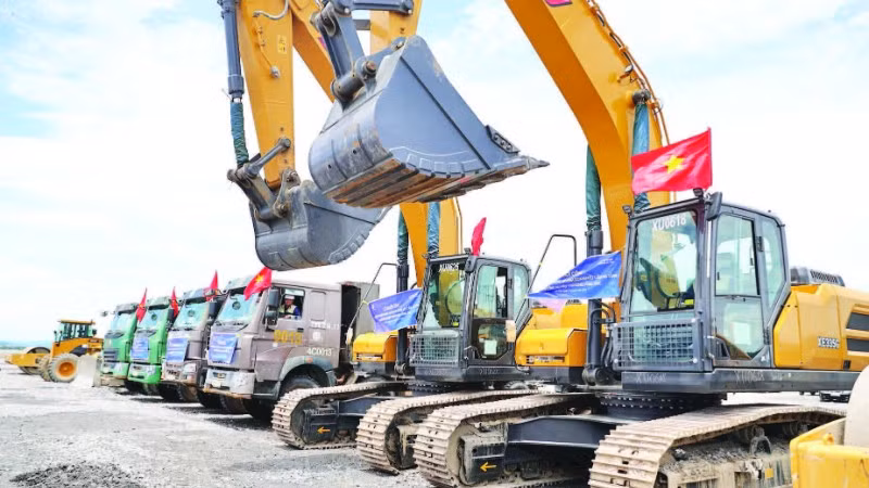 Nhiều dự án trọng điểm về hạ tầng khu công nghiệp tại Hà Tĩnh gặp khó khăn về vật liệu san lấp.