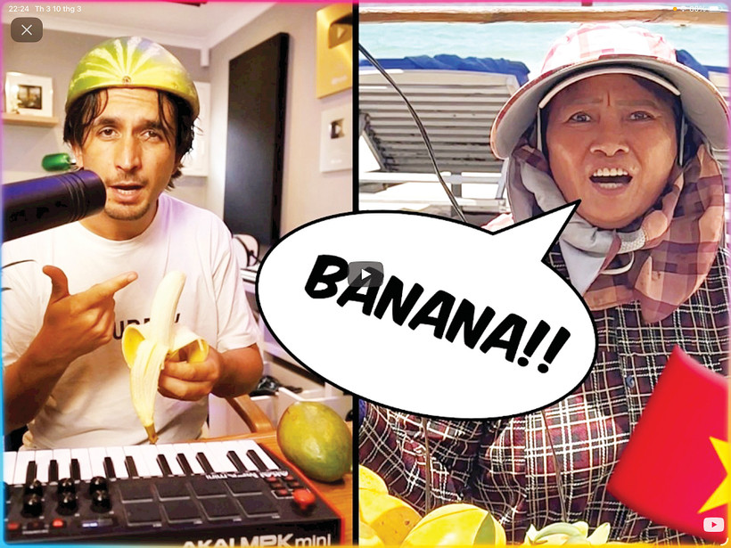 Đoạn clip “song ca” nhanh chóng trở nên viral.