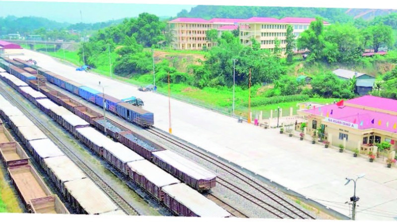 Ga Xuân Giao A đặt mục tiêu vận chuyển 1,4 triệu tấn hàng hóa trong năm 2025.