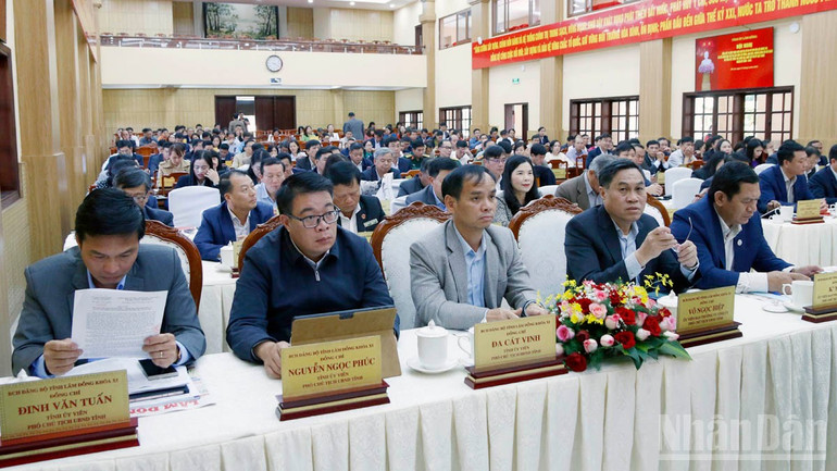 Đại biểu tham dự hội nghị. ndo_br_9.jpg