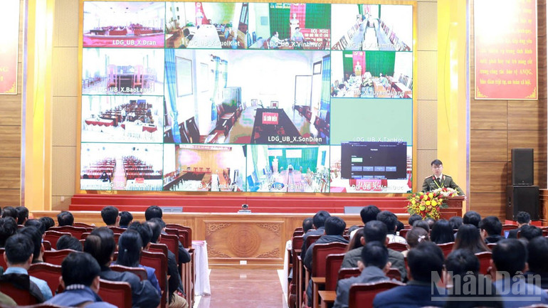 Programul de instruire a fost conectat la comune și secții din provincia Lam Dong. ndo_br_2-4949.jpg