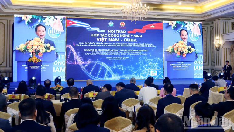 Lâm Đồng sẵn sàng trở thành điểm đến hấp dẫn cho các doanh nghiệp công nghệ sinh học Cuba và là “phòng thí nghiệm chính sách” đầu tiên của Việt Nam trong lĩnh vực công nghệ y sinh. ndo_br_23.jpg