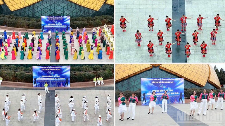 Với chủ đề “Vũ điệu thanh xuân”, các câu lạc bộ, đội, nhóm tham gia liên hoan đã biểu diễn các tiết mục nhảy hiện đại, dân vũ, dance cover... ndo_br_1-2353.jpg