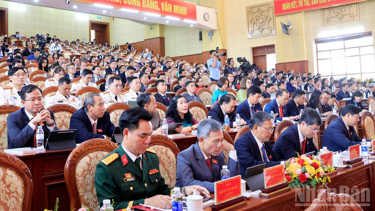 Đại biểu tham dự Đại hội. ndo_br_10.jpg