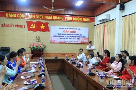 Quang cảnh buổi gặp mặt.