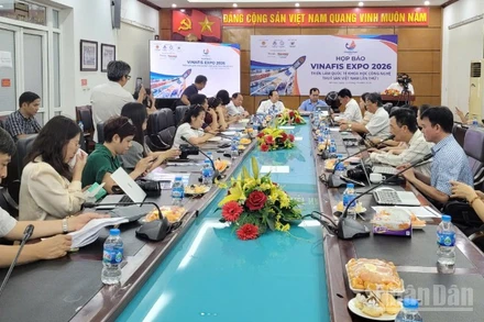 Họp báo giới thiệu Triển lãm quốc tế khoa học công nghệ thủy sản Việt Nam lần thứ I-Vinafis Expo 2026.