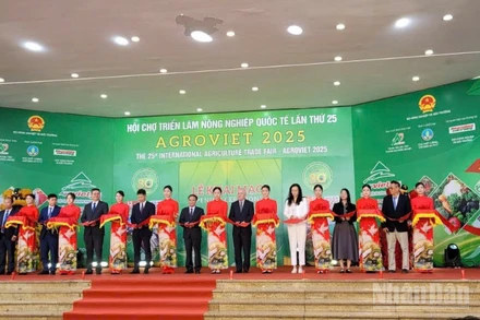 Khai mạc Hội chợ Triển lãm nông nghiệp quốc tế-AgroViet 2025 sáng 12/11.
