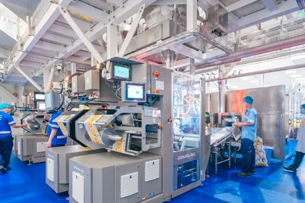 Nhà máy PepsiCo Ninh Bình với tổng vốn đầu tư gần 90 triệu USD.