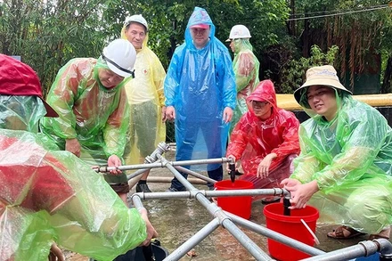 Ban Chỉ đạo Phòng thủ dân sự quốc gia đề nghị Ủy ban nhân dân các tỉnh, thành phố trực thuộc Trung ương chủ động theo dõi, ứng phó với các hình thái thời tiết nguy hiểm có thể xảy ra trong thời gian diễn ra bầu cử. (Ảnh minh họa: Báo Nhân Dân)