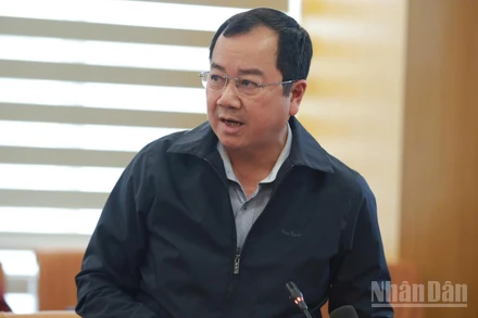 Ông Trần Đình Luân, Cục trưởng Thủy sản và Kiểm ngư (Bộ Nông nghiệp và Môi trường). 