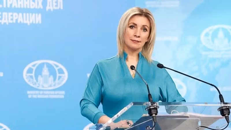 Người phát ngôn Bộ Ngoại giao Nga Maria Zakharova. (Ảnh: Bộ Ngoại giao Nga)