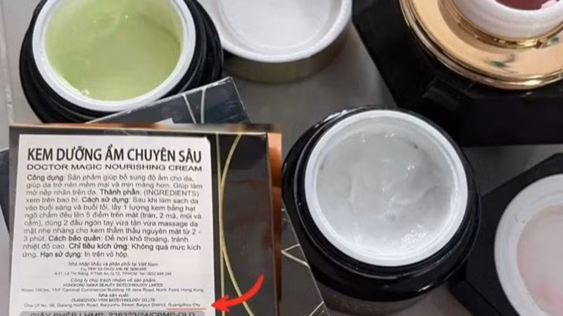 Sản phẩm thuộc nhãn hiệu DOCTOR MAGIC. (Ảnh: Chụp màn hình)
