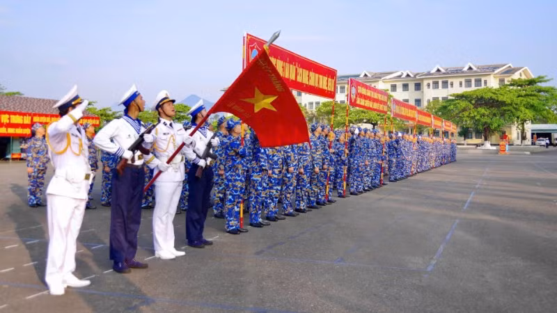 Lễ ra quân huấn luyện chiến đấu năm 2026 tại Vùng 3 Hải quân.