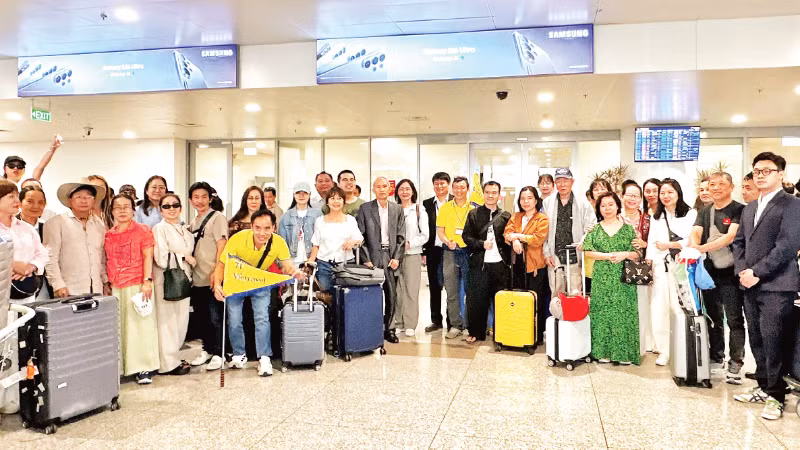 Toàn bộ du khách Việt Nam của Vietravel từ Trung Đông đã an toàn về sân bay quốc tế Nội Bài (Hà Nội) chiều 4/3.